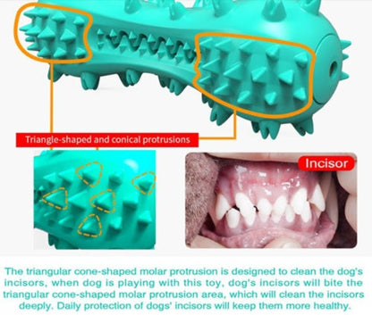 Rubber Dog Chew Toy for Aggressive Chewers – Teeth Cleaning Molar Stick for Oral Health Everware Hub