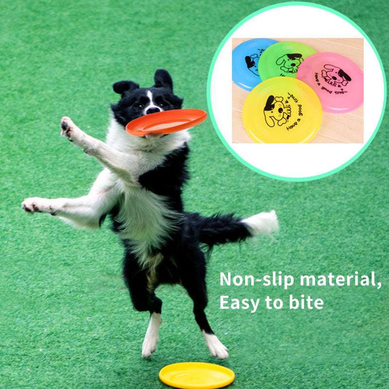 Silicone Flying Saucer Toy for Dogs & Cats – Chew-Resistant, Interactive Pet Training Disc Everware Hub