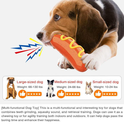 PPOKEl Indestructible Dog Chew Toy,Tough Rubber for Aggressive Chewers Everware Hub