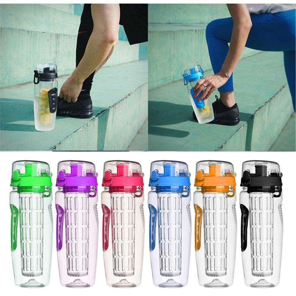 32oz Fruit Infuser Water Bottle – BPA-Free Drink Bottle