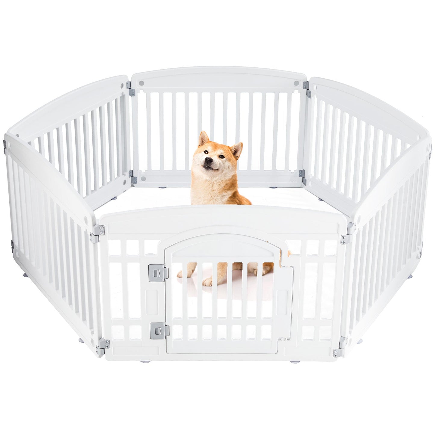 Dog Play Fence – Safe & Reliable Pet Playpen for Indoor and Outdoor Use Everware Hub