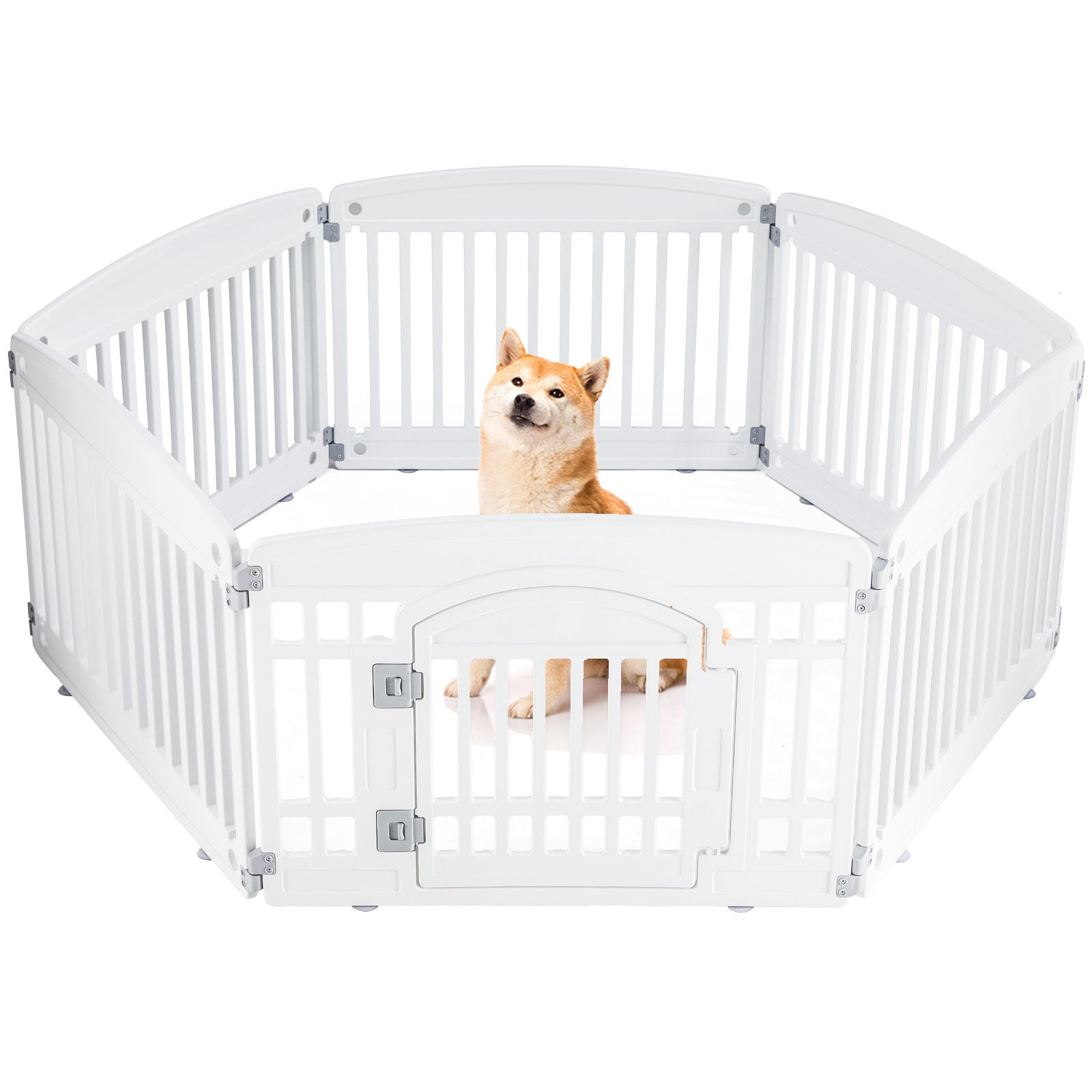 Dog Play Fence – Safe & Reliable Pet Playpen for Indoor and Outdoor Use Everware Hub