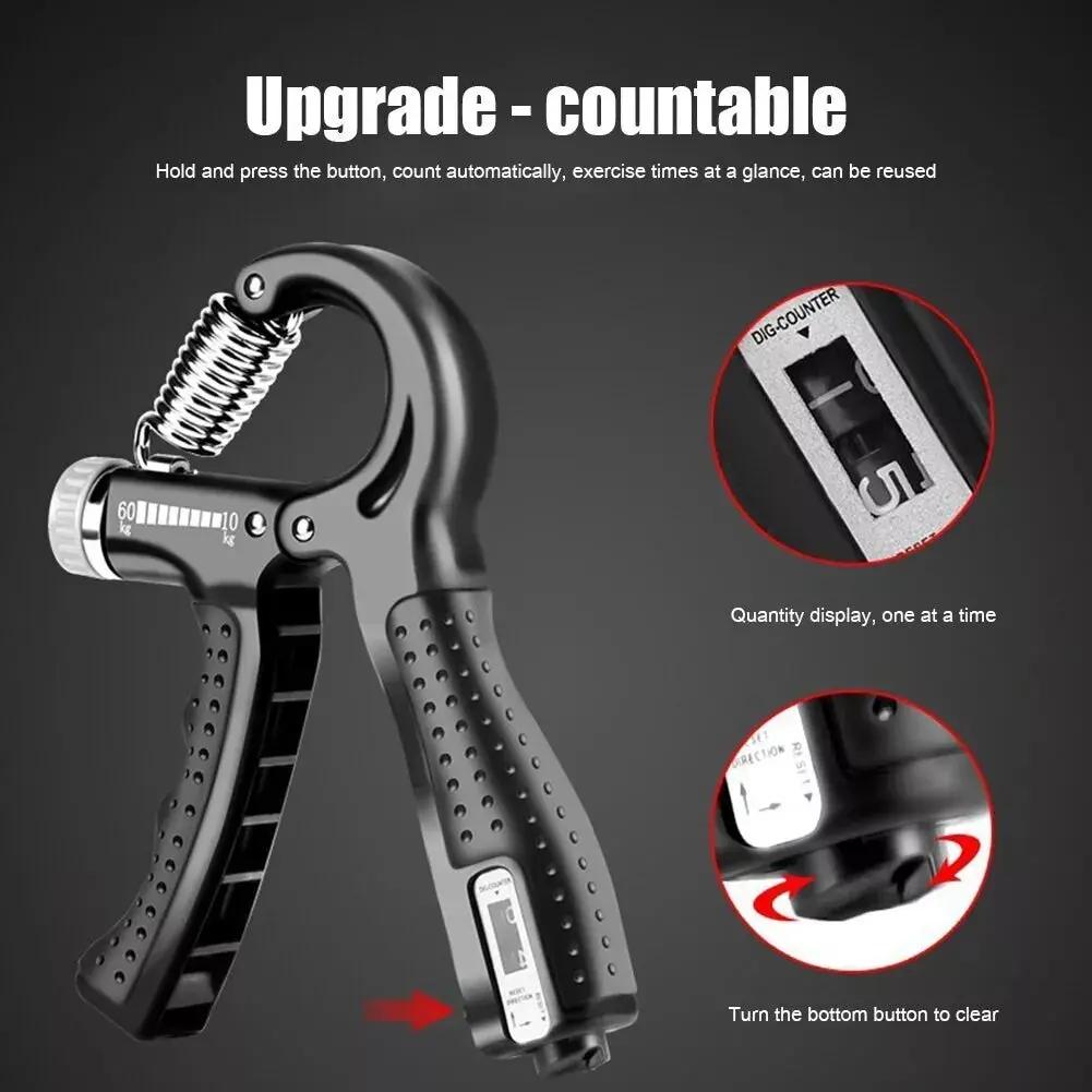 Adjustable Hand Grip Strength Trainer – Pro Fitness Gripper Everware Hub