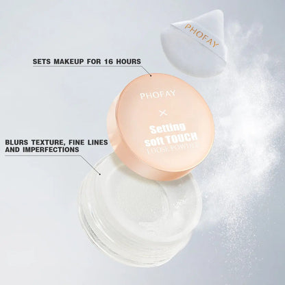 PHOFAY Setting Soft Touch Loose Powder – Airy Matte Finish Everware Hub