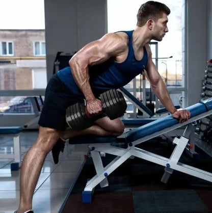 Adjustable Dumbbell Set 55LB – 10-in-1 Home Gym Fitness Everware Hub