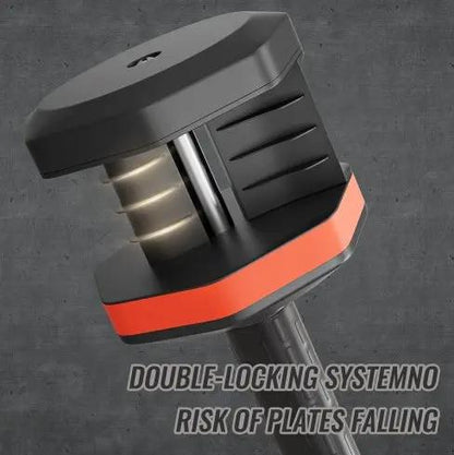 Adjustable Dumbbell Set 55LB – 10-in-1 Home Gym Fitness Everware Hub