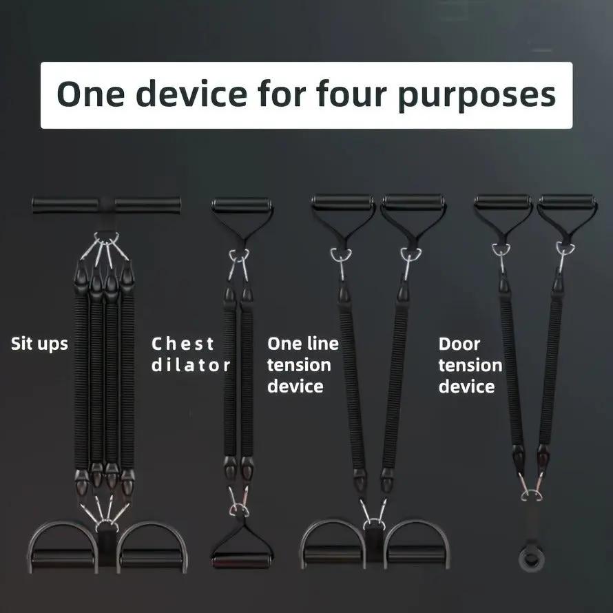 Adjustable Resistance Bands with Foot Pedals – High Tension Everware Hub