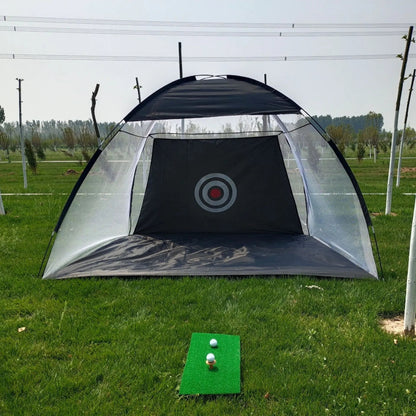 Golf Practice Net Tent – Outdoor Golf Hitting Cage for Backyard, Garden, Grassland Training with Target Sheet Everware Hub