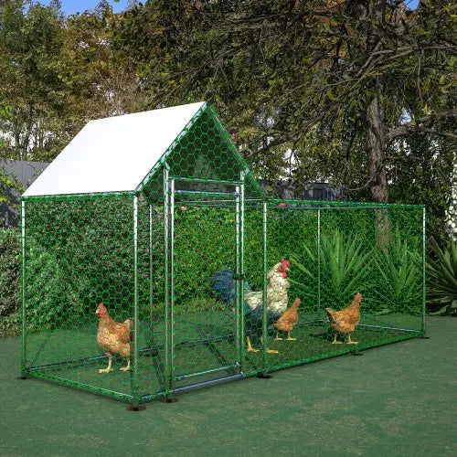 Poultry Habitat Cage With Lid For Chicken Coop Everware Hub