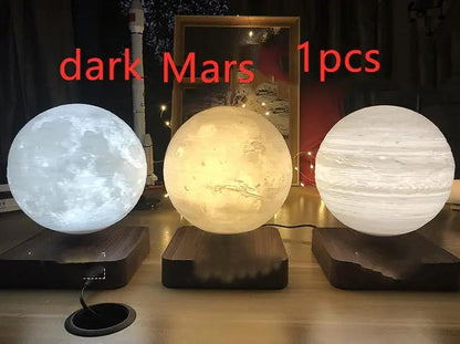 Magnetic Levitation Table Lamp ,Moon Light 3D Printing Planet Night Light Everware Hub
