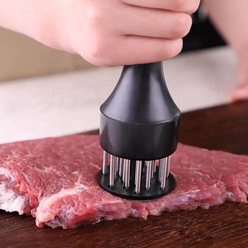 Professional Stainless Steel Meat Tenderizer Needle Tool – Kitchen Cooking Accessory Everware Hub