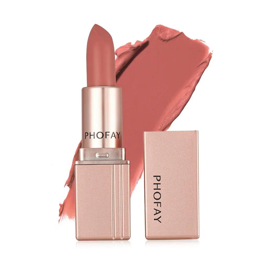 PHOFAY Matte Lipstick ,Waterproof, Long-Wearing, Ceramide-Infused Matte Everware Hub