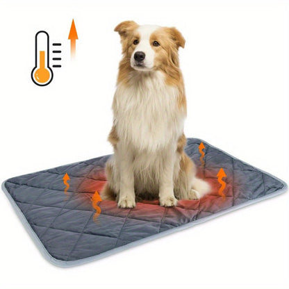 Self-Heating Pet Bed Mat,Thermal Washable Cat & Dog Pad with Non-Slip Bottom Everware Hub