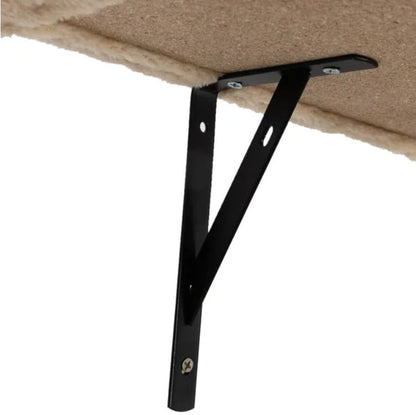 5 Pcs Wall Mounted Cat Climber Set  Floating Cat Shelves And Perches  Cat Activity Tree With Scratching Posts  Modern Cat Furniture Everware Hub