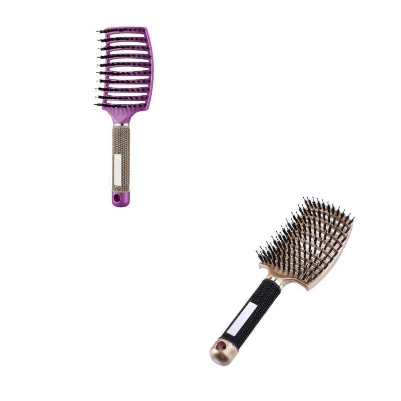 Hairbrush Anti Klit Brushy Haarborstel Women Detangler Hair Brush Bristle Nylon Scalp Massage  Teaser Hair Brush Comb Everware Hub