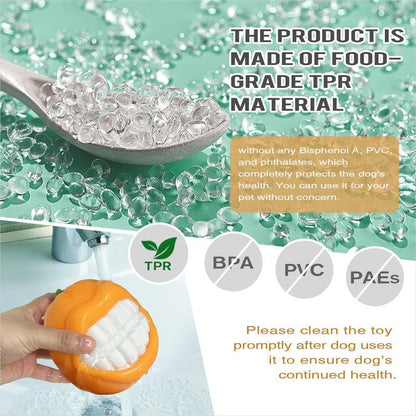 PROKEl Indestructible Squeaky Dog Chew Ball for Aggressive Chewers,Tough Rubber Fetch Toy for Medium & Large Breeds Everware Hub