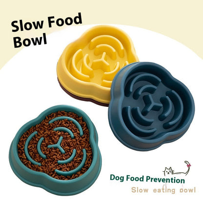 Slow Feeder Dog Bowl ,Anti-Choke & Non-Slip Design Everware Hub