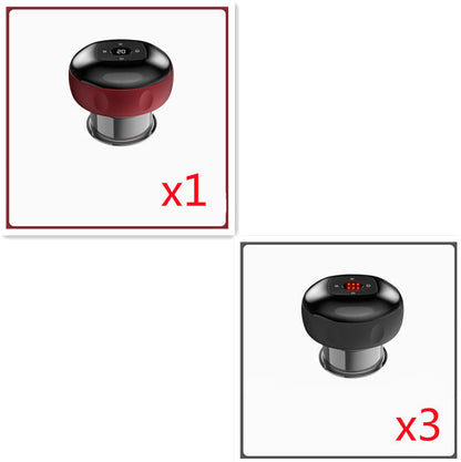 Electric Vacuum Cupping Massage Body Cups Anti-Cellulite Therapy Massager For Body Electric Guasha Scraping Fat Burning Slimming Everware Hub