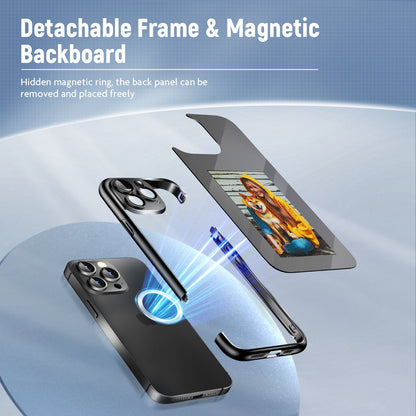 iPhone 15 Pro/Pro Max NFC E-Ink Flip Case – Smart Custom DIY Ink Screen All-Inclusive Phone Cover Everware Hub