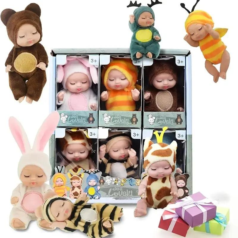 6PCS Princess Doll Gift Set , Holiday & Birthday Gift Box for Girls , Christmas & Halloween Present Everware Hub