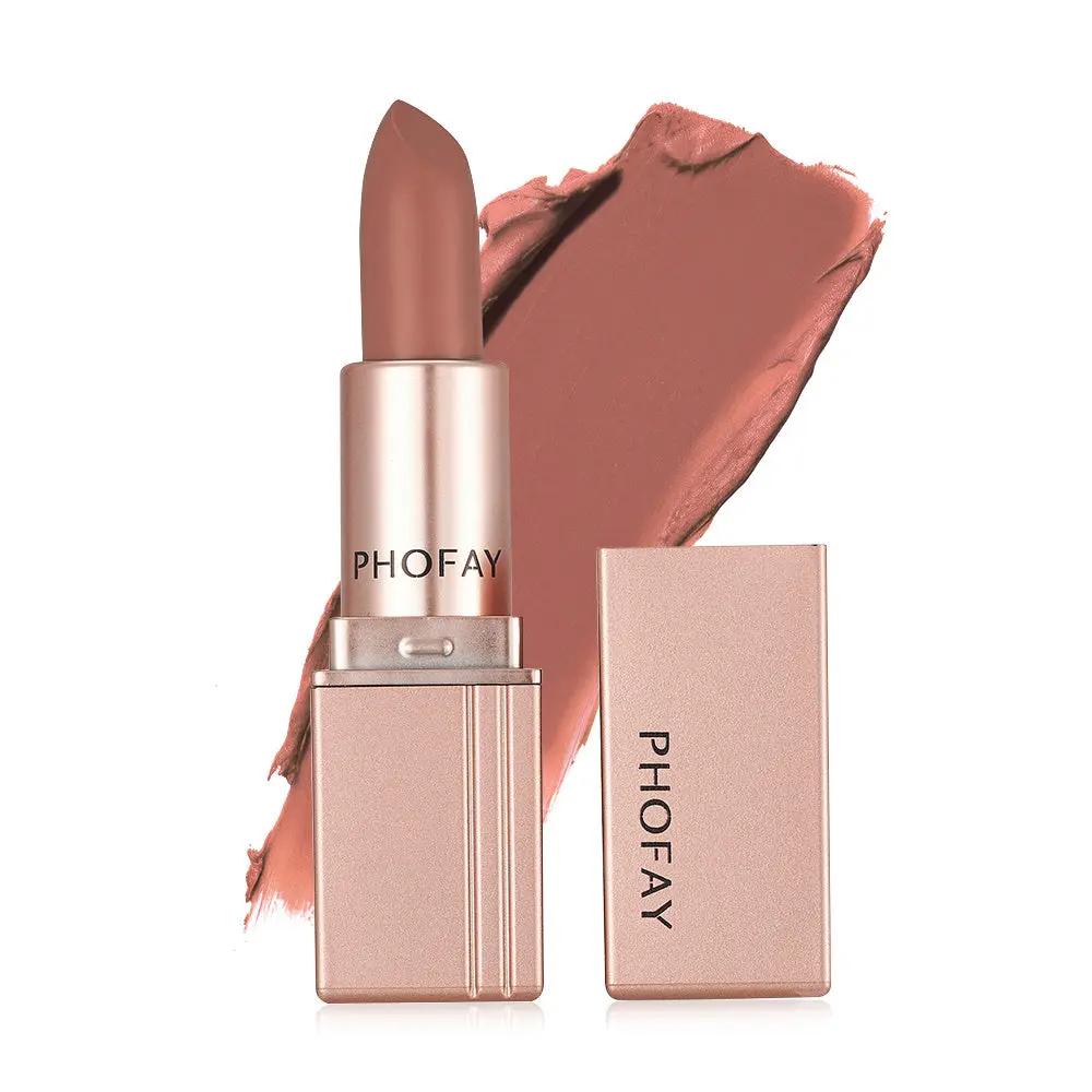 PHOFAY Matte Lipstick ,Waterproof, Long-Wearing, Ceramide-Infused Matte Everware Hub