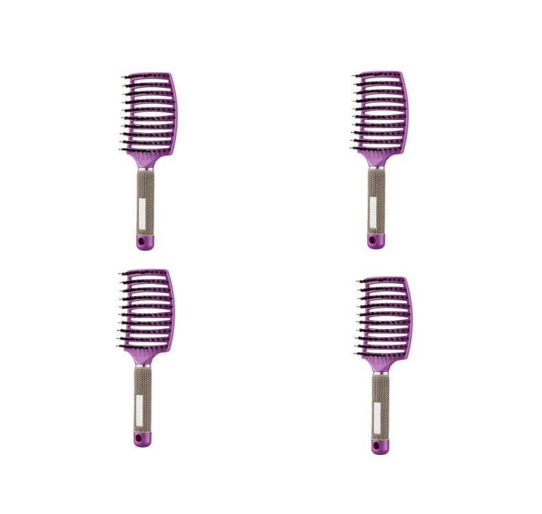 Hairbrush Anti Klit Brushy Haarborstel Women Detangler Hair Brush Bristle Nylon Scalp Massage  Teaser Hair Brush Comb Everware Hub