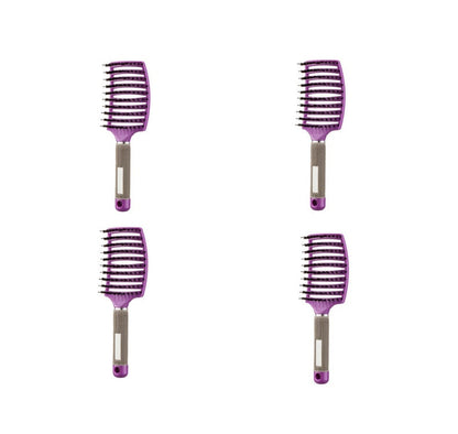 Hairbrush Anti Klit Brushy Haarborstel Women Detangler Hair Brush Bristle Nylon Scalp Massage  Teaser Hair Brush Comb Everware Hub