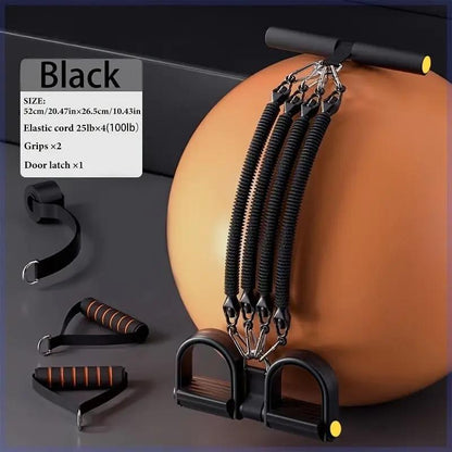 Adjustable Resistance Bands with Foot Pedals – High Tension Everware Hub