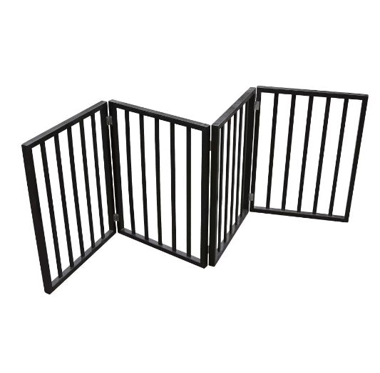 Pet Gate ,Adjustable Dog Gate for Doorways, Stairs & Hallways, Easy Install Safety Barrier Everware Hub