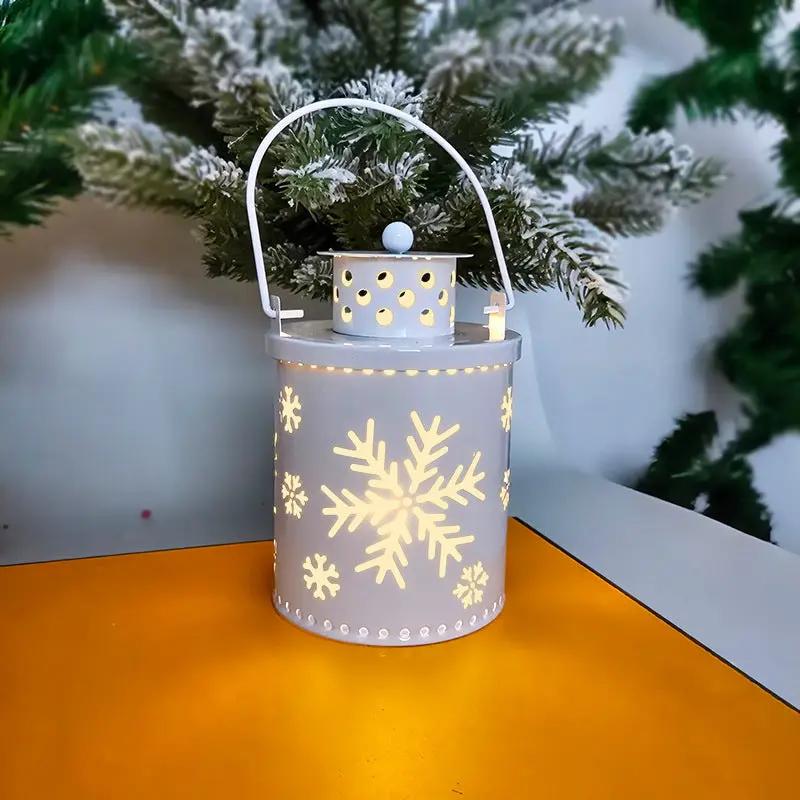 LED Christmas Candle Lanterns, Nordic Style Wind Lights, Electronic Holiday Decorations Everware Hub