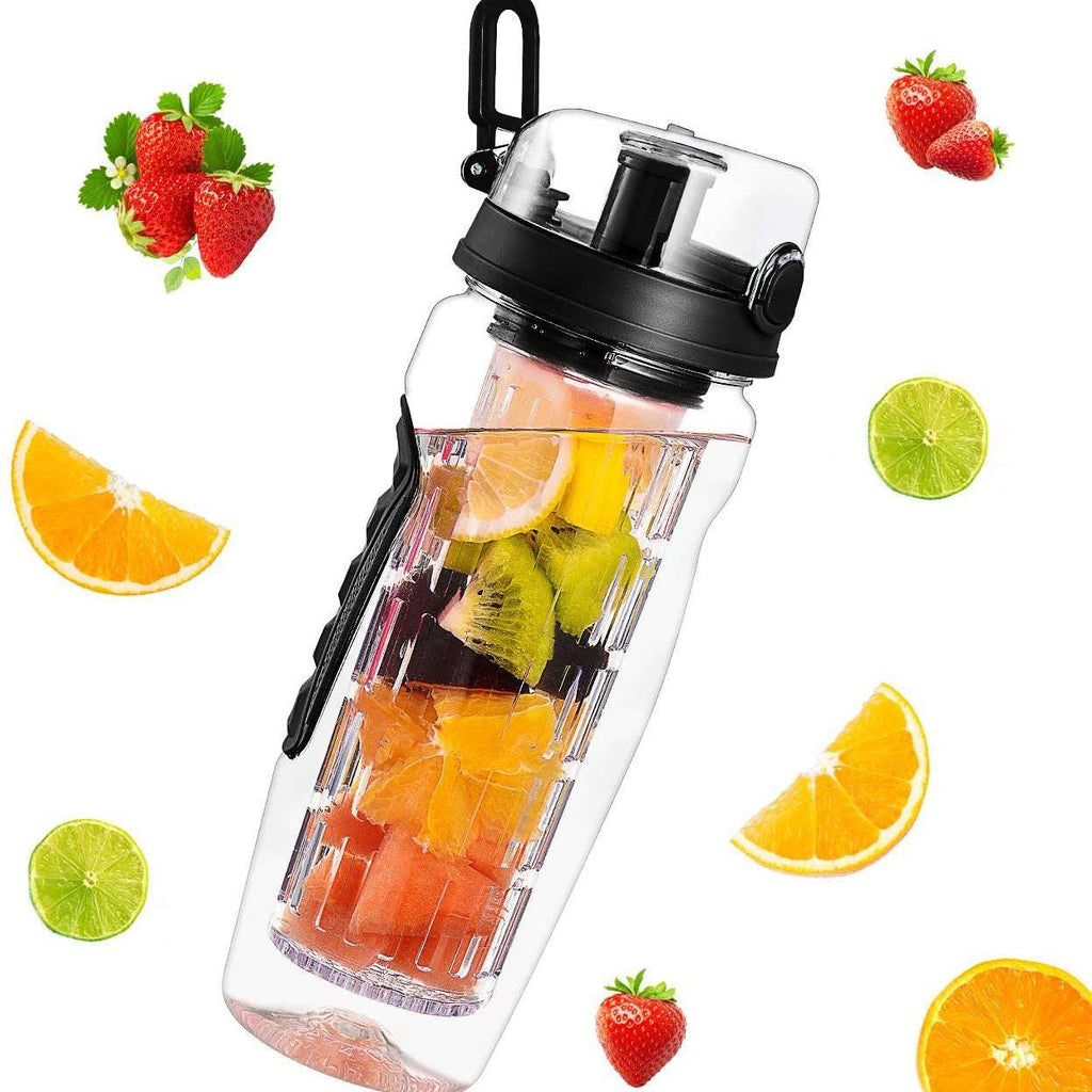 32oz Fruit Infuser Water Bottle – BPA-Free Drink Bottle